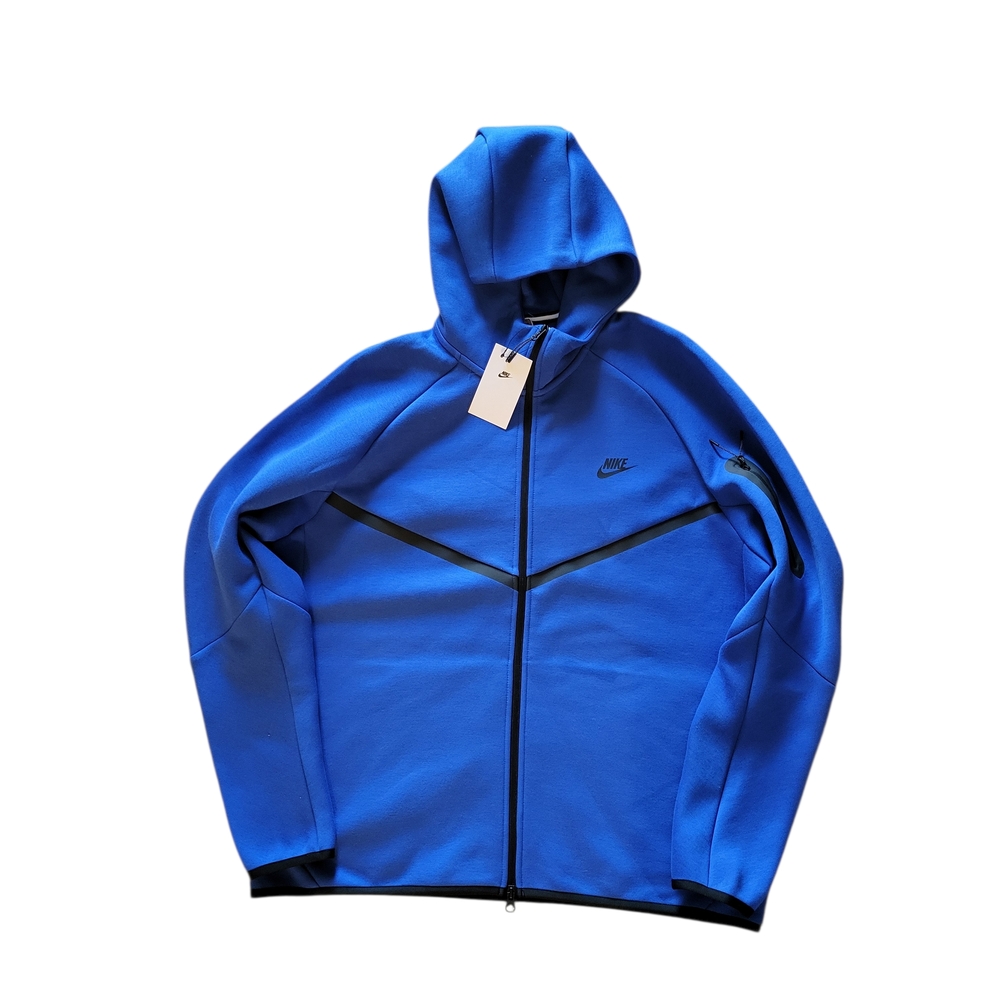 NWT Nike Men's Blue Hooded Jacket - Picture 2 of 11